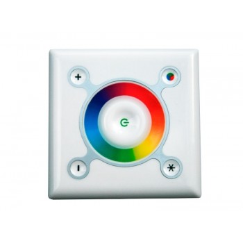 RGB touch контроллер 9A 108W 12V white (wall-in)